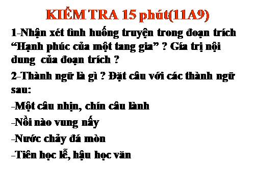 Tuần 13. Chí Phèo