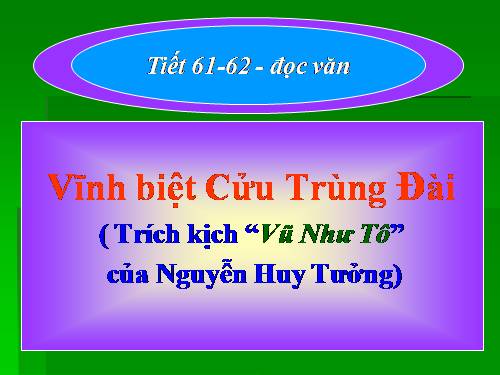 Tuần 16. Vĩnh biệt Cửu Trùng Đài