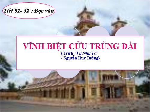 Tuần 16. Vĩnh biệt Cửu Trùng Đài