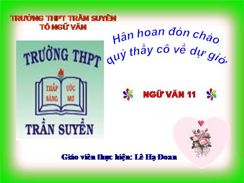 Tuần 11. Chữ người tử tù