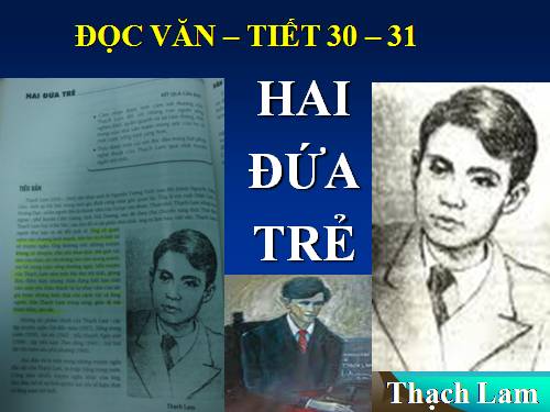 Tuần 10. Hai đứa trẻ