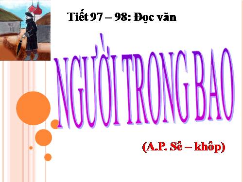 Tuần 27. Người trong bao