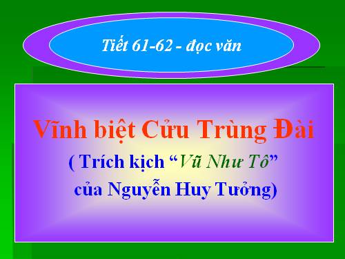 Tuần 16. Vĩnh biệt Cửu Trùng Đài