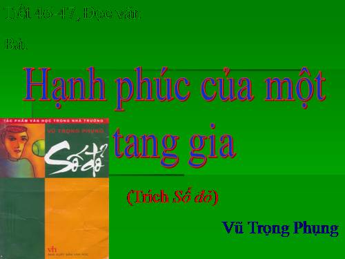 Tuần 12. Hạnh phúc của một tang gia