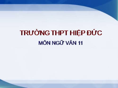 Tuần 11. Chữ người tử tù