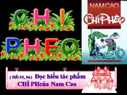 Tuần 13. Chí Phèo