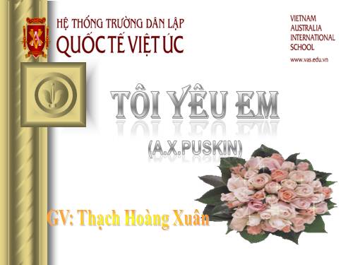 Tuần 26. Tôi yêu em