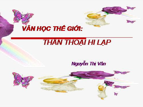 thần thoại hi lạp