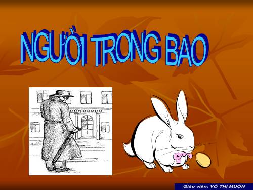 Tuần 27. Người trong bao