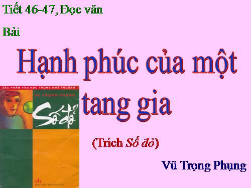 Tuần 12. Hạnh phúc của một tang gia