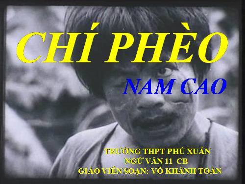 Tuần 13. Chí Phèo