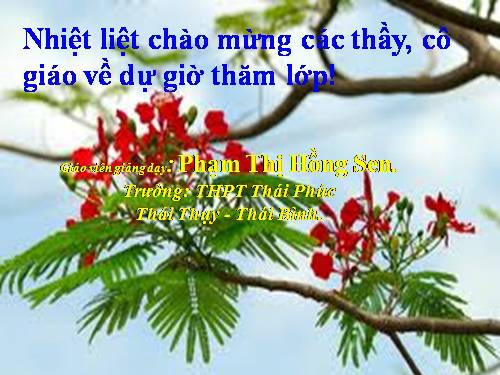 Tuần 24. Từ ấy