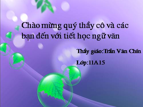 Tuần 17. Ôn tập phần Văn học