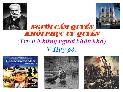 Tuần 28. Người cầm quyền khôi phục uy quyền