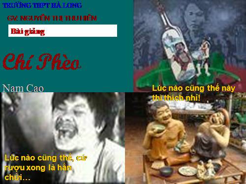 Tuần 13. Chí Phèo