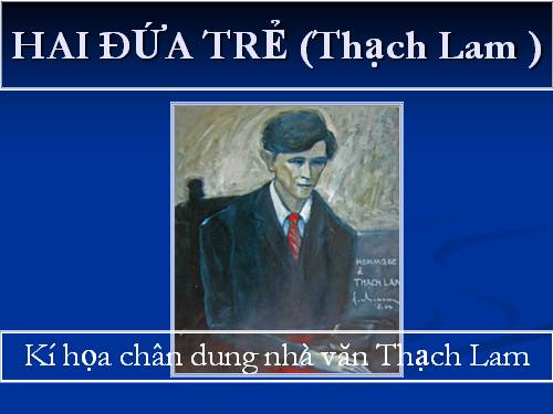 Tuần 10. Hai đứa trẻ