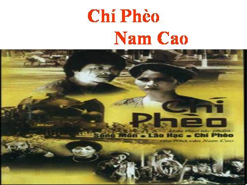 Tuần 13. Chí Phèo