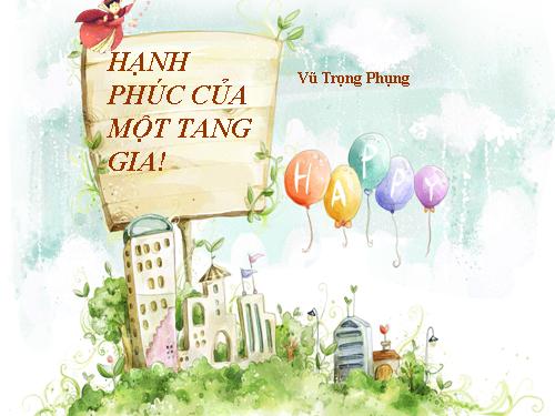 Tuần 12. Hạnh phúc của một tang gia