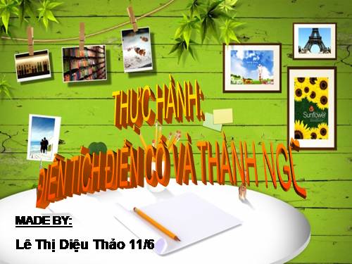 Tuần 6. Thực hành về thành ngữ, điển cố