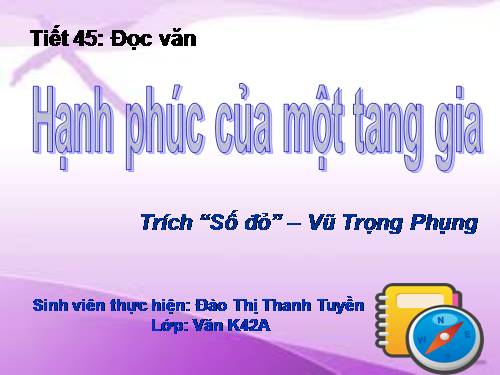 Tuần 12. Hạnh phúc của một tang gia