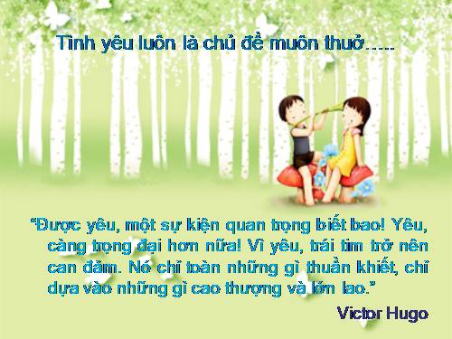 Tuần 26. Tôi yêu em