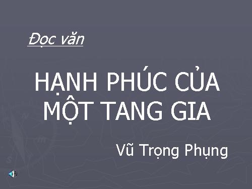 Tuần 12. Hạnh phúc của một tang gia