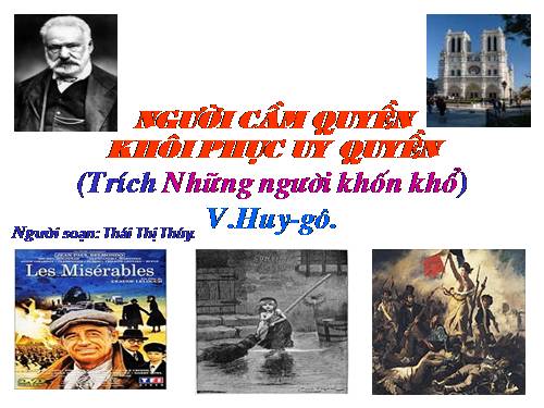 Tuần 28. Người cầm quyền khôi phục uy quyền