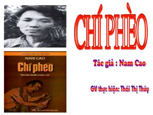 Tuần 13. Chí Phèo