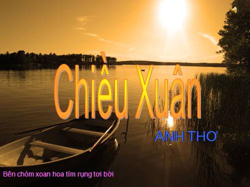 Tuần 24. Đọc thêm: Chiều xuân