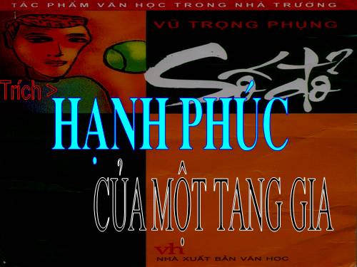 Tuần 12. Hạnh phúc của một tang gia