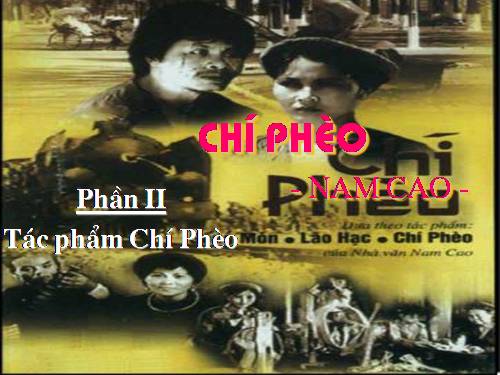 Tuần 13. Chí Phèo