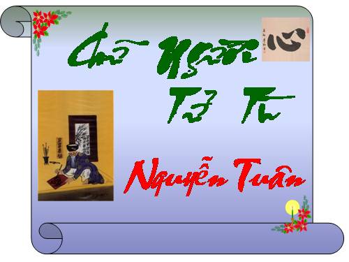 Tuần 11. Chữ người tử tù