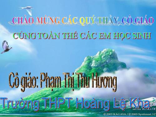 Tuần 10. Hai đứa trẻ