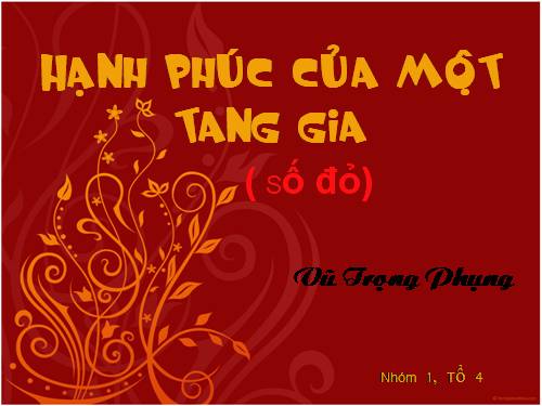 Tuần 12. Hạnh phúc của một tang gia