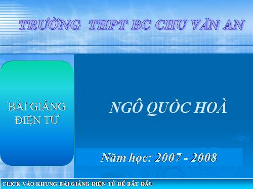 Tuần 17. Tình yêu và thù hận