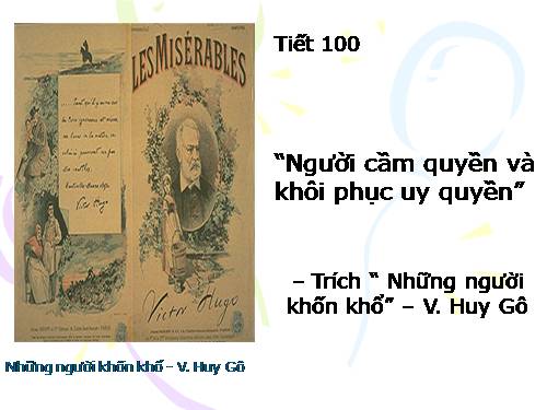 Tuần 28. Người cầm quyền khôi phục uy quyền