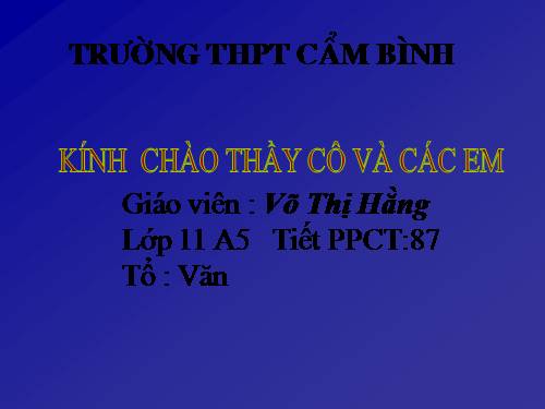 Tuần 24. Tiểu sử tóm tắt