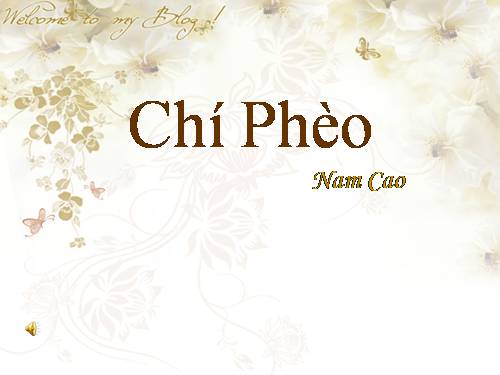 Tuần 13. Chí Phèo