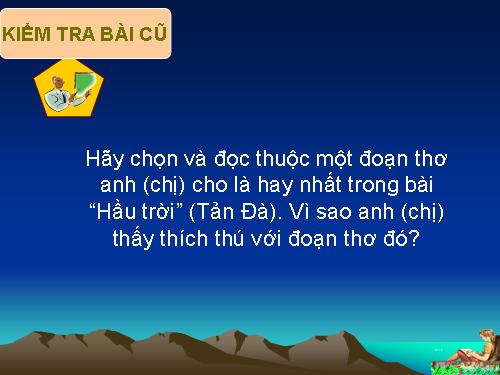 Tuần 21. Vội vàng