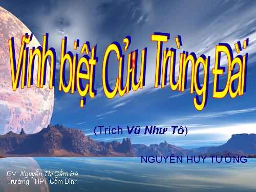 Tuần 16. Vĩnh biệt Cửu Trùng Đài