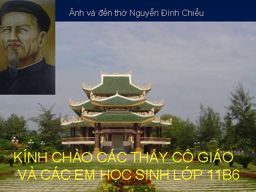 Tuần 6. Văn tế nghĩa sĩ cần Giuộc