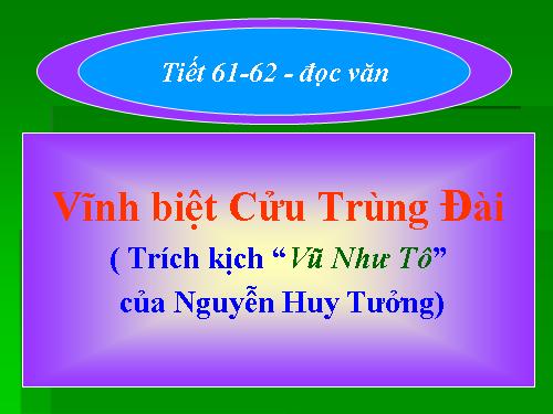 Tuần 16. Vĩnh biệt Cửu Trùng Đài