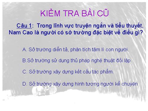 Tuần 13. Chí Phèo