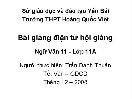 Tuần 13. Chí Phèo