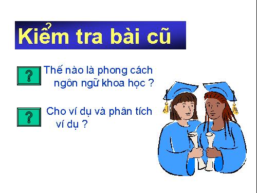 Tuần 30. Phong cách ngôn ngữ chính luận