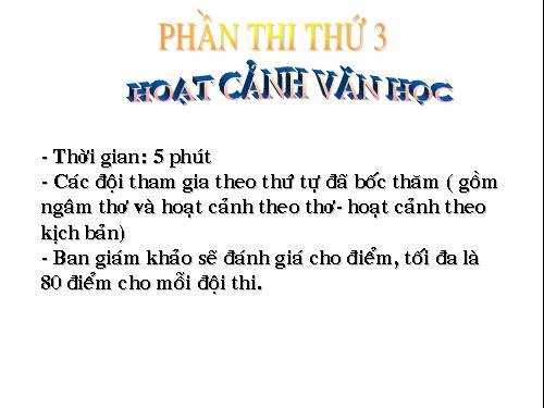 Tuần 11. Chữ người tử tù