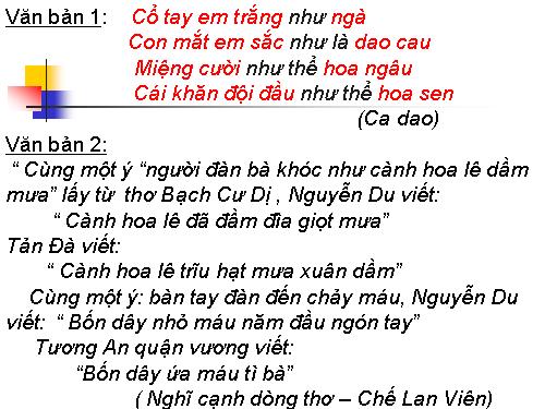 Tuần 8. Thao tác lập luận so sánh