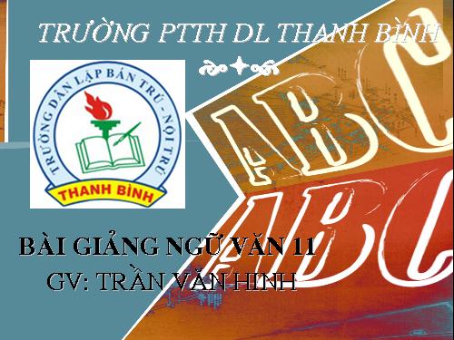 Tuần 1. Từ ngôn ngữ chung đến lời nói cá nhân