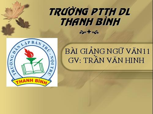 Tuần 3. Thương vợ.