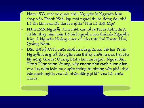 Tuần 1. Vào phủ chúa Trịnh (Thượng kinh kí sự)